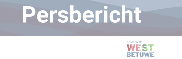 kop persbericht gemeente west betuwe